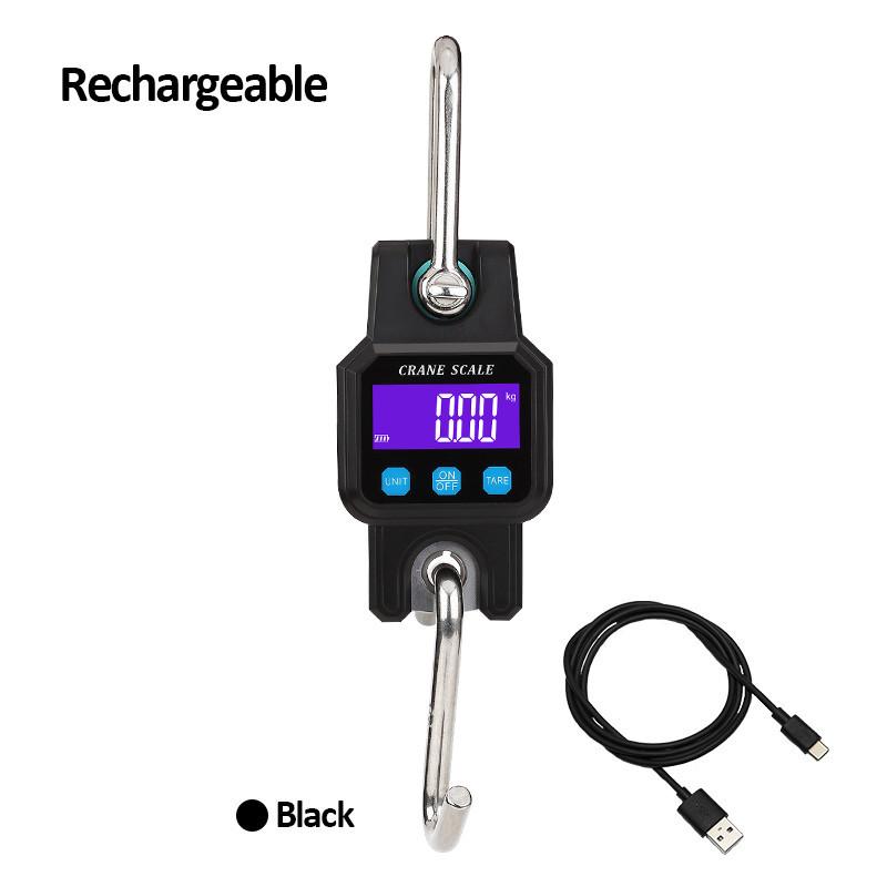 Rechargeable Portable Heavy Duty Crane Scale Stainless Steel Weight Balance Luggage Scale Digital Hanging Scale 200 * 180 * 65mm чёрный
Rechargeable Portable Heavy Duty Crane Scale Stainless Steel Weight Balance Luggage Scale Digital Hanging Scale 200 * 180 * 65mm чёрный