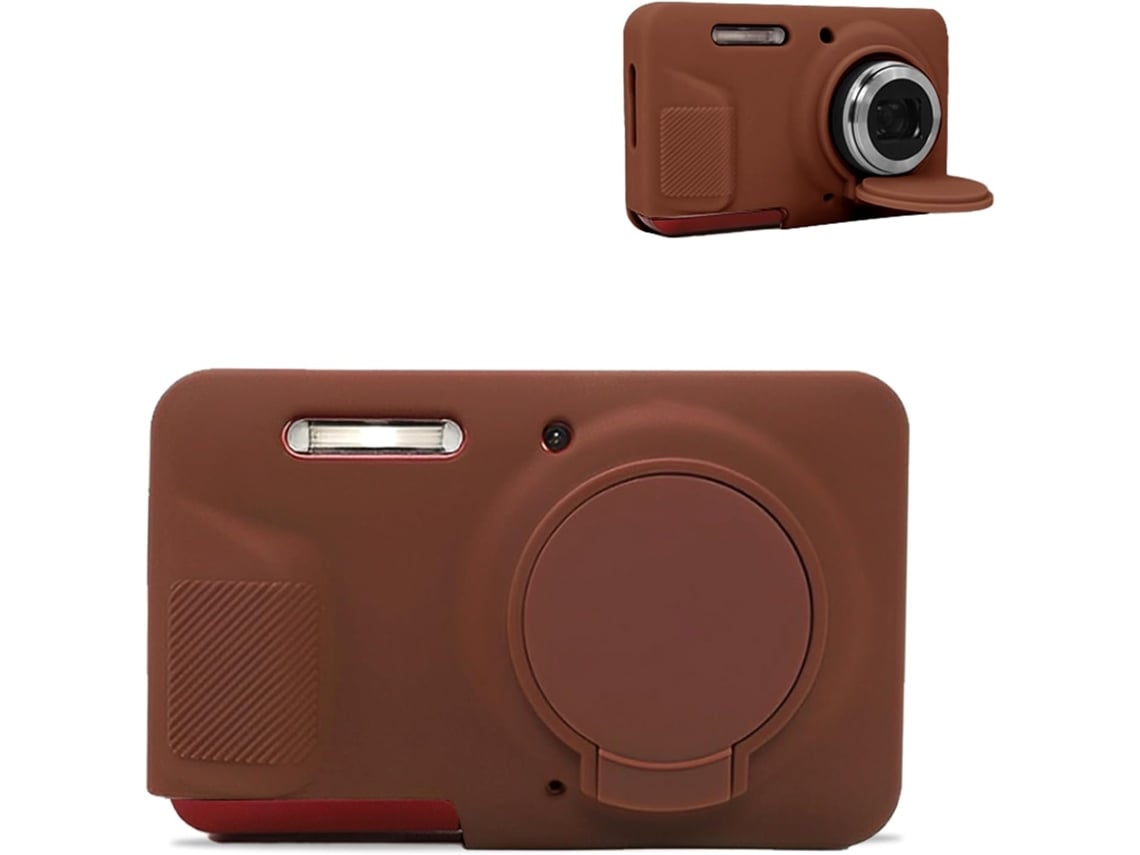 Soft Silicone Case for Kodak PIXPRO FZ55, Shockproof Protective Cover with Removable Lens Cap коричневий
Soft Silicone Case for Kodak PIXPRO FZ55, Shockproof Protective Cover with Removable Lens Cap коричневий