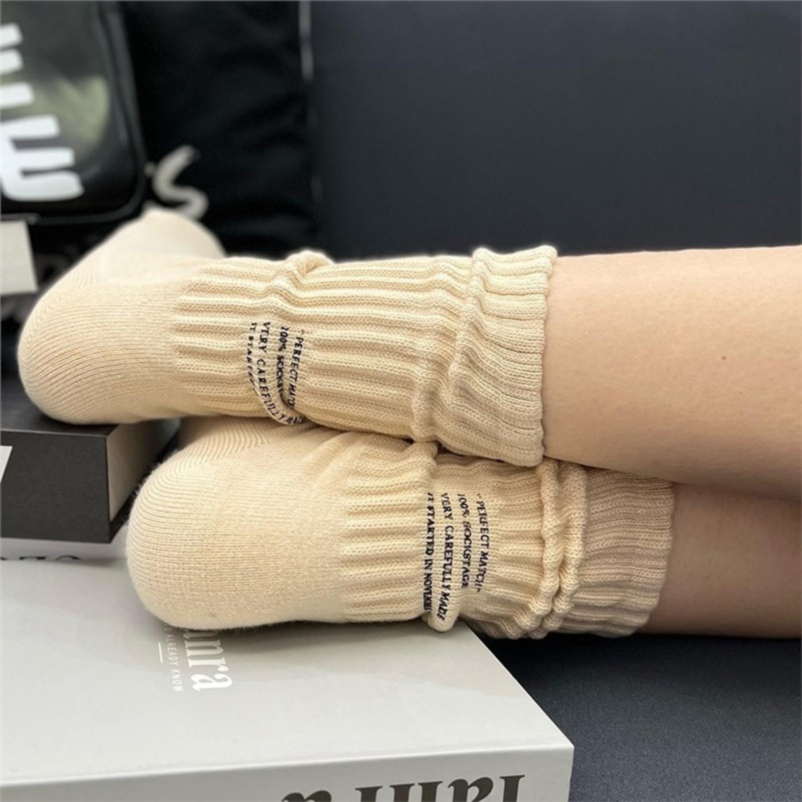 Retro Vertical Striped Colour-Block Socks Spring/ Mid-Calf Unisex Casual Cotton Socks Trendy Colour-Block Striped Socks One Size
Retro Vertical Striped Colour-Block Socks Spring/ Mid-Calf Unisex Casual Cotton Socks Trendy Colour-Block Striped Socks One Size