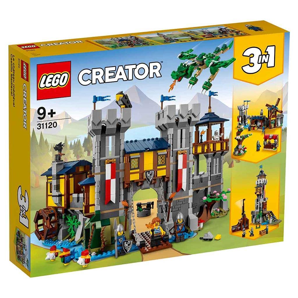 LEGO Creator Expert Средневековый замок Игрушечный блок Девочки 9 10 11 Начальная школа Ученик Интерьер Стильный 31120
LEGO Creator Expert Средневековый замок Игрушечный блок Девочки 9 10 11 Начальная школа Ученик Интерьер Стильный 31120