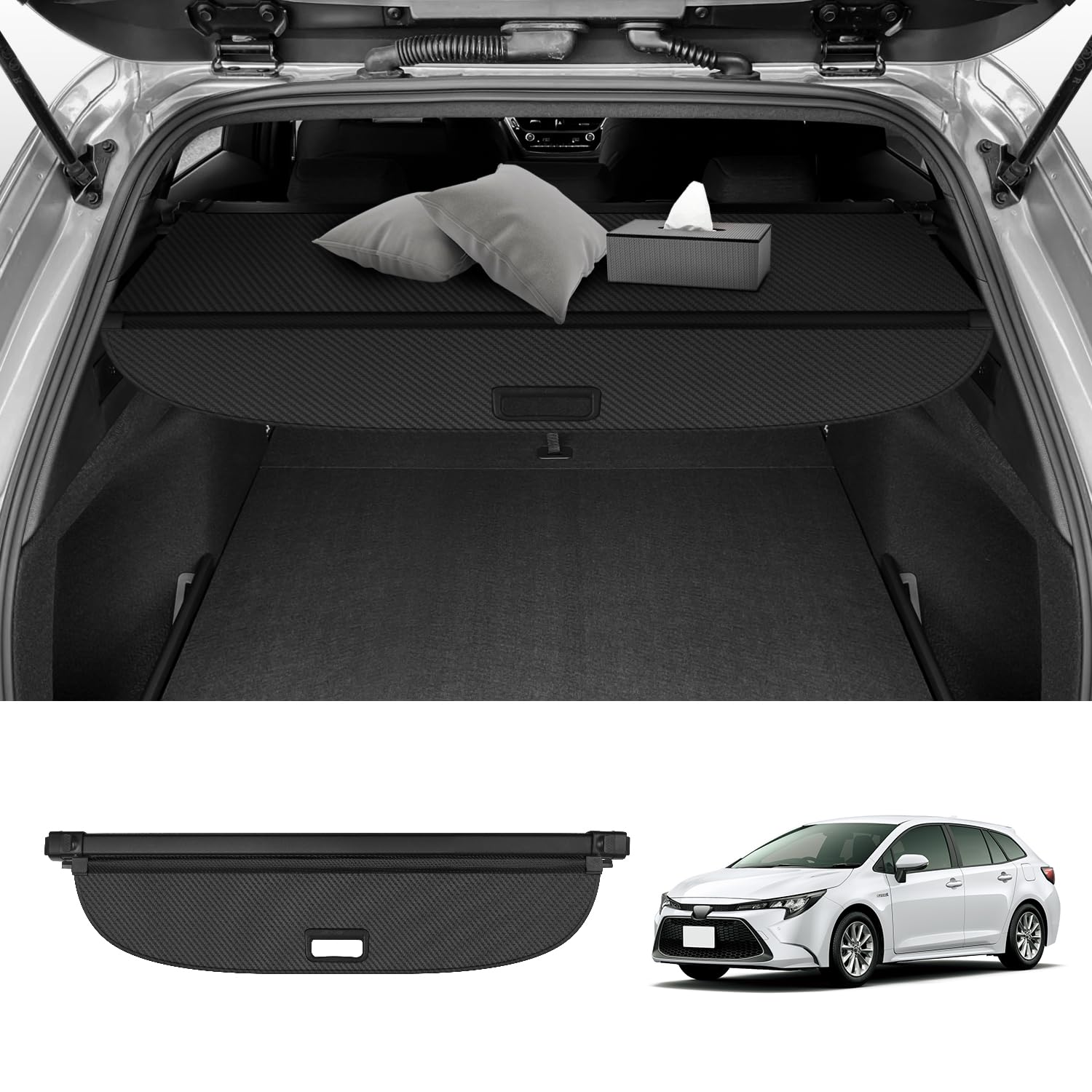Virauto Toyota Corolla Touring Tonneau Cover Roll Shade Privacy Protection Luggage Storage Corolla Touring September Специально разработано для транспортных средств
Virauto Toyota Corolla Touring Tonneau Cover Roll Shade Privacy Protection Luggage Storage Corolla Touring September Специально разработано для транспортных средств