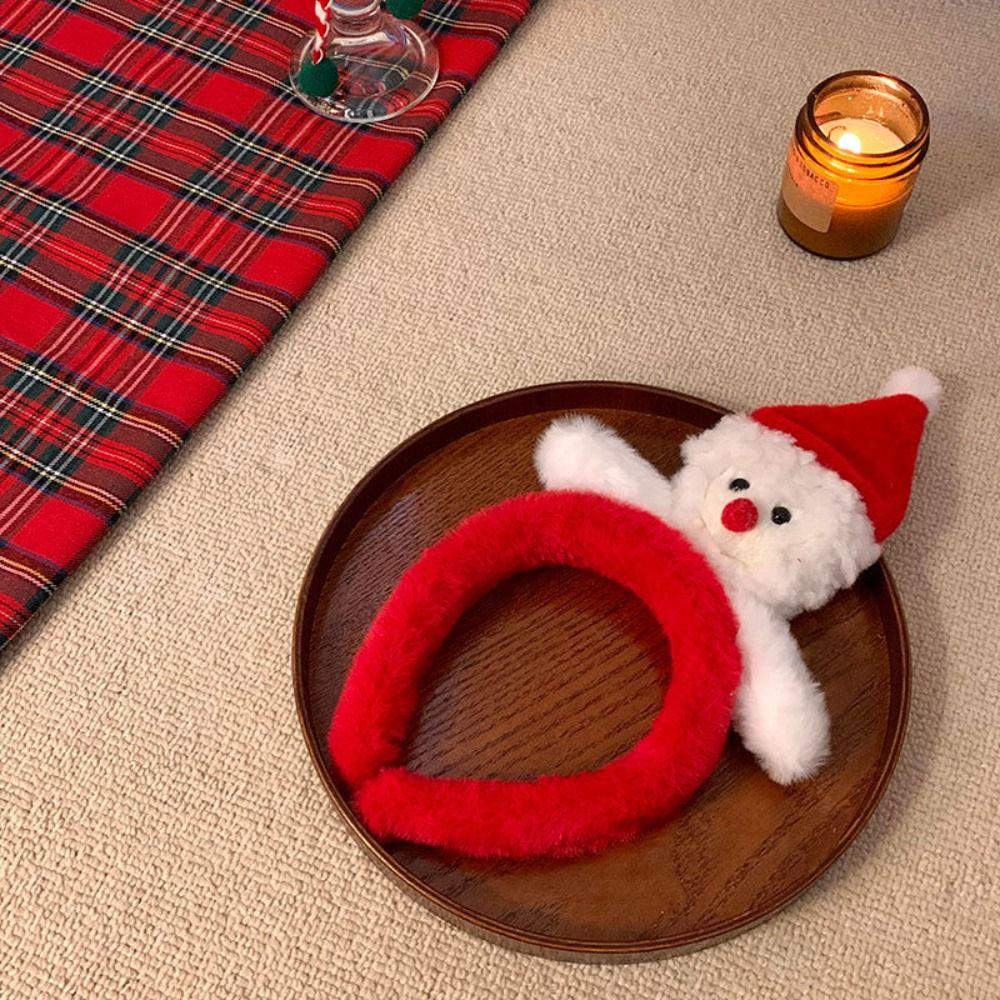 Santa Claus Antlers Headband Elk Hair Hoop Plush Hair Band Red Christmas Hat Children B
Santa Claus Antlers Headband Elk Hair Hoop Plush Hair Band Red Christmas Hat Children B