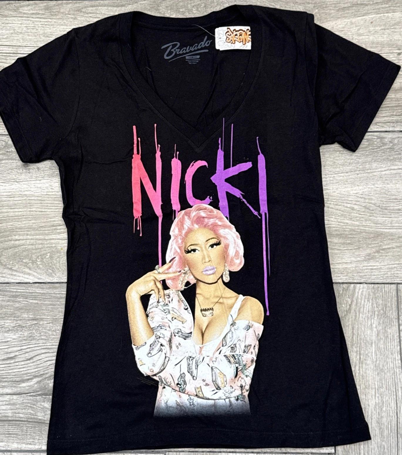 2012 Nicki Minaj Drip Juniors Tee New old Stock V-Neck 100% Cotton T-shirt Mens Tees Top Size Medium 4XL
2012 Nicki Minaj Drip Juniors Tee New old Stock V-Neck 100% Cotton T-shirt Mens Tees Top Size Medium 4XL