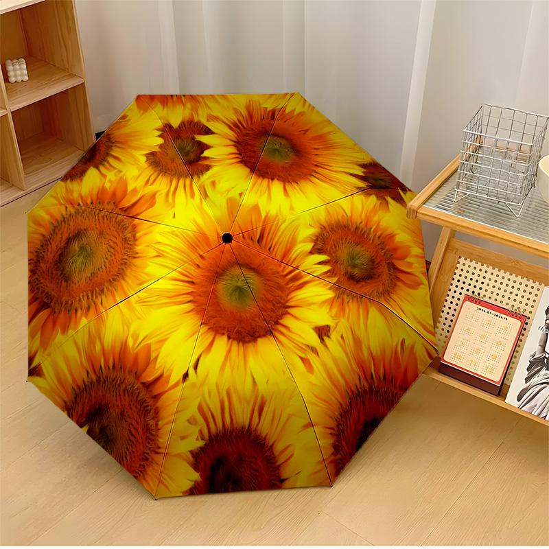 sunflower (10) Printed umbrella windproof folding umbrella portable sun and rain umbrella suitable for gifting
sunflower (10) Printed umbrella windproof folding umbrella portable sun and rain umbrella suitable for gifting