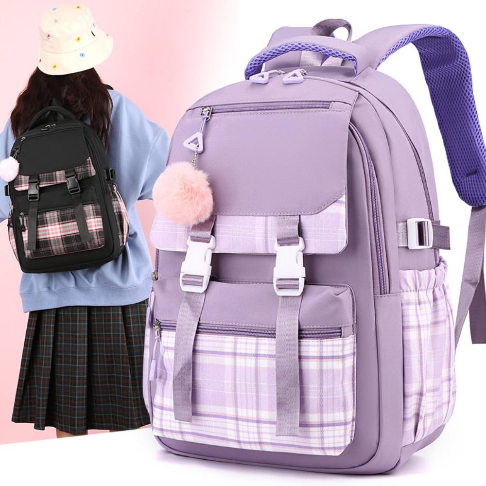 Harajuku Студенческий рюкзак из нейлона в корейском стиле, школьная сумка, простая сумка через плечо для студента розовый
Harajuku Студенческий рюкзак из нейлона в корейском стиле, школьная сумка, простая сумка через плечо для студента розовый