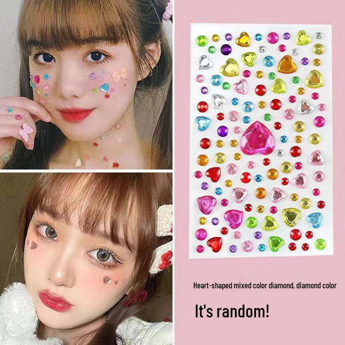 Diamond Butterfly Eye Makeup Stickers: Vibrant Rhinestone Teardrop & Mole Adhesive for Concerts & Stage Performances
Diamond Butterfly Eye Makeup Stickers: Vibrant Rhinestone Teardrop & Mole Adhesive for Concerts & Stage Performances