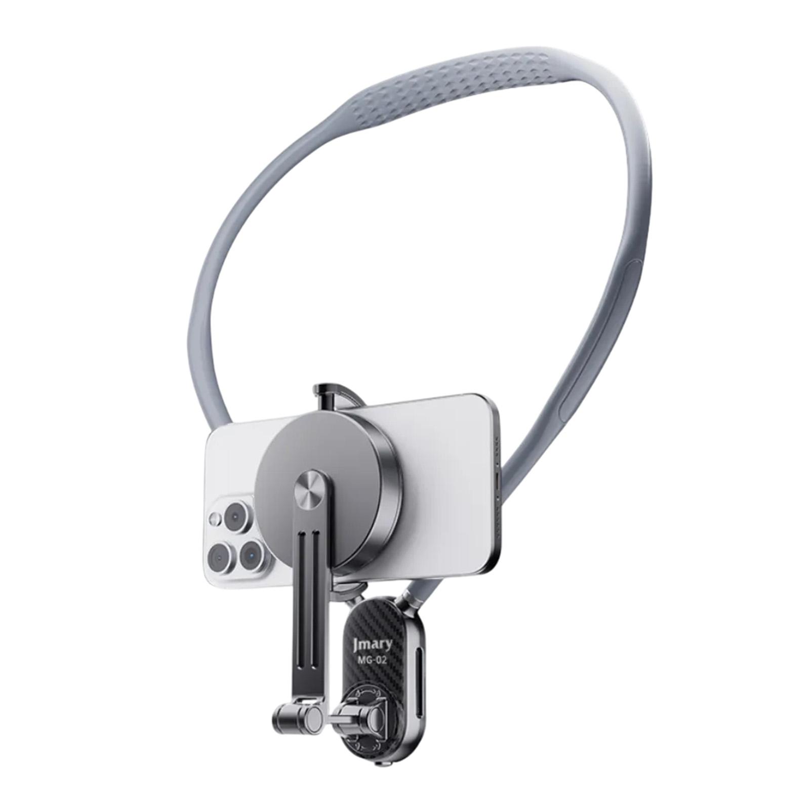 JMARY MG-02 Magnetic Neck Holder for Action Camera & Phone 360° Adjustable Silicone Necklace Mount A
JMARY MG-02 Magnetic Neck Holder for Action Camera & Phone 360° Adjustable Silicone Necklace Mount A