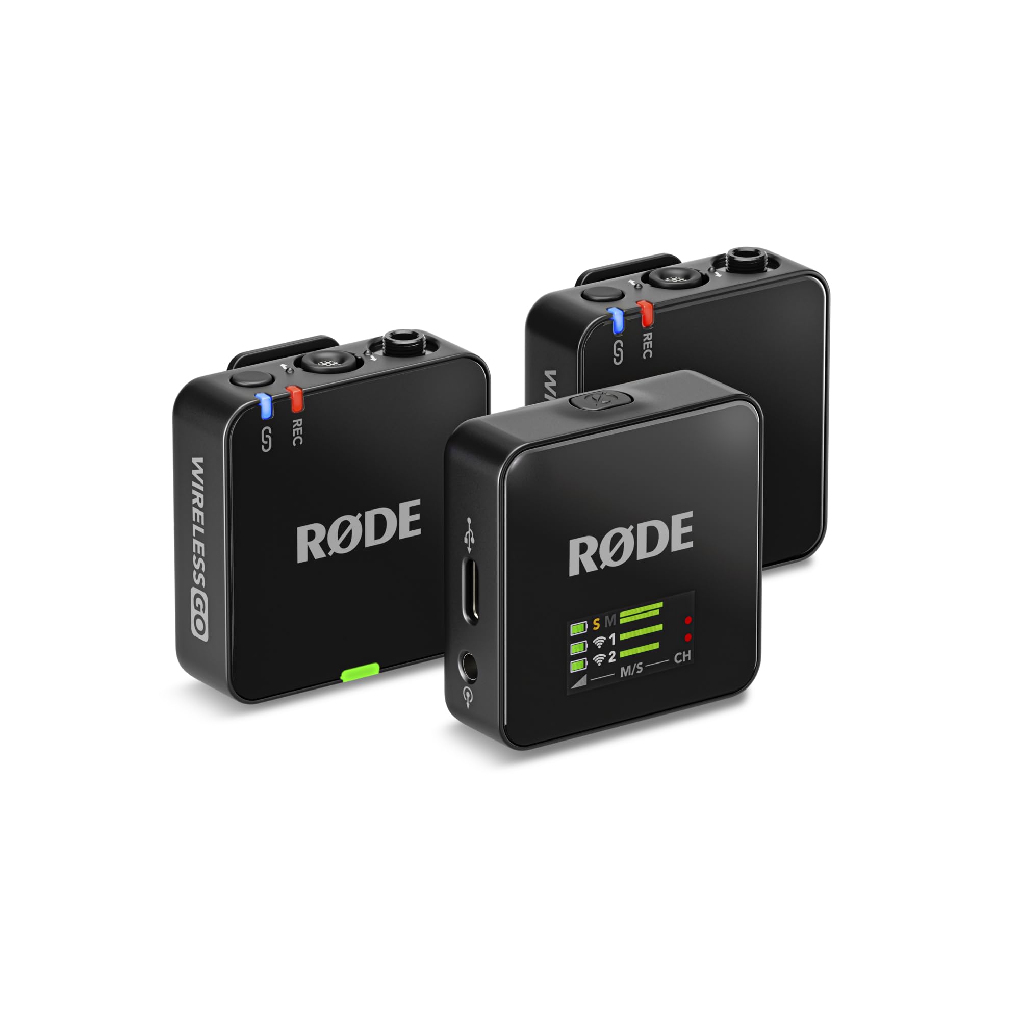 RODE Microphones Wireless Go Small Wireless Microphone Black WIGOGEN3 (3rd Generation)
RODE Microphones Wireless Go Small Wireless Microphone Black WIGOGEN3 (3rd Generation)