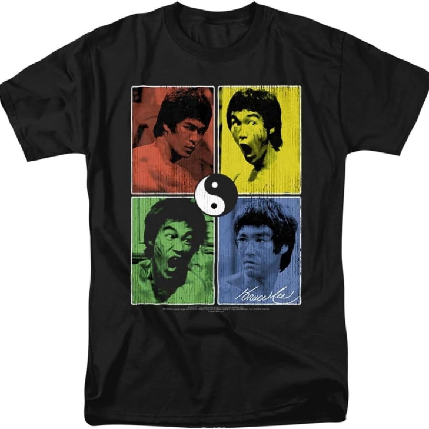 Bruce Lee Enter The Dragon Color Block Unisex Adult T-Shirt Black S
Bruce Lee Enter The Dragon Color Block Unisex Adult T-Shirt Black S