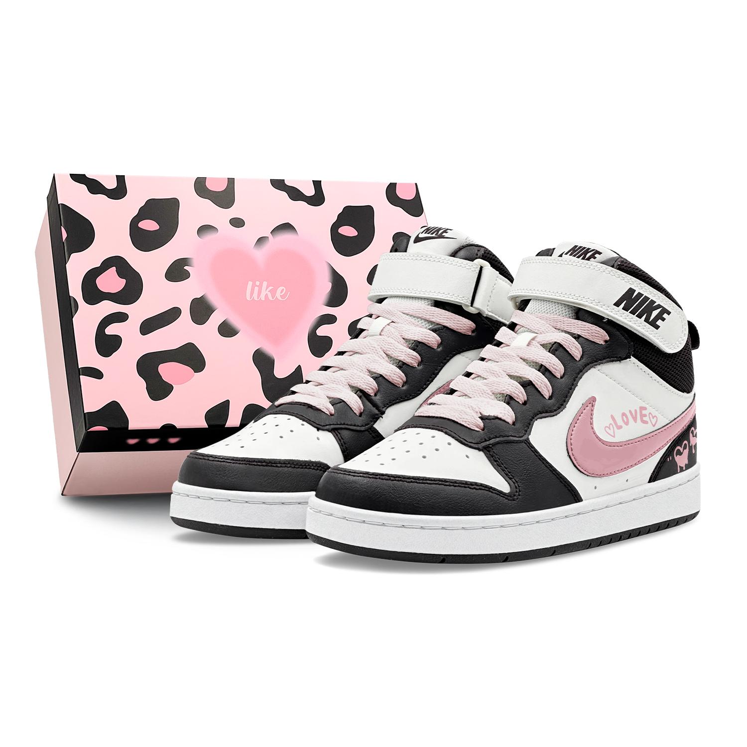Nike Court Borough 2 Romantic Treat, Couple s, Sweet Pink Heart, Fresh Minimalist Style, Versatile Fashion CD7782-126(Team1655-S-BOX) 37.5
Nike Court Borough 2 Romantic Treat, Couple s, Sweet Pink Heart, Fresh Minimalist Style, Versatile Fashion CD7782-126(Team1655-S-BOX) 37.5