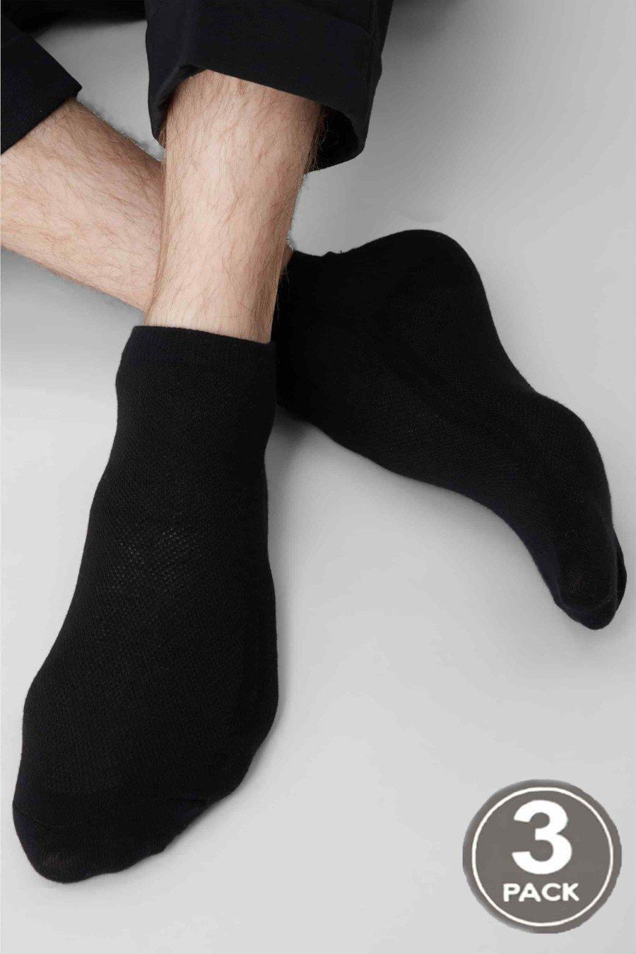 Шкарпетки, 3 штуки Legs (97167) 41-45 прозорий колір чорний 
Шкарпетки, 3 штуки Legs (97167) 41-45 прозорий колір чорний