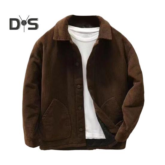 Чоловіча вельветова куртка Зимове тепле товсте пальто Повсякденна куртка з лацканом і коміром для вантажівок Вінтажна вулична ретро для повсякденного носіння L кавовий
Чоловіча вельветова куртка Зимове тепле товсте пальто Повсякденна куртка з лацканом і коміром для вантажівок Вінтажна вулична ретро для повсякденного носіння L кавовий