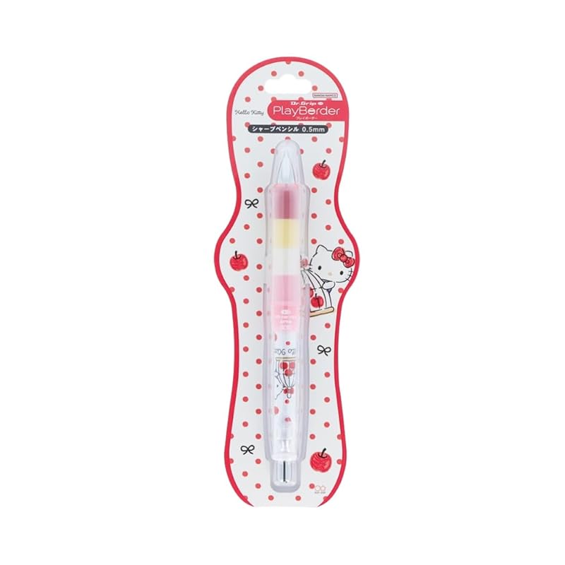 sunstar stationery sanrio characters mechanical pencil Dr.Grip play border hello kitty S4484371
sunstar stationery sanrio characters mechanical pencil Dr.Grip play border hello kitty S4484371