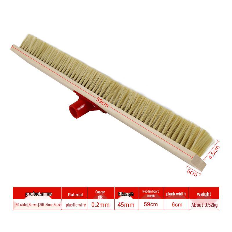 Yellow-Brown Bristle Floor Brush Head
Yellow-Brown Bristle Floor Brush Head