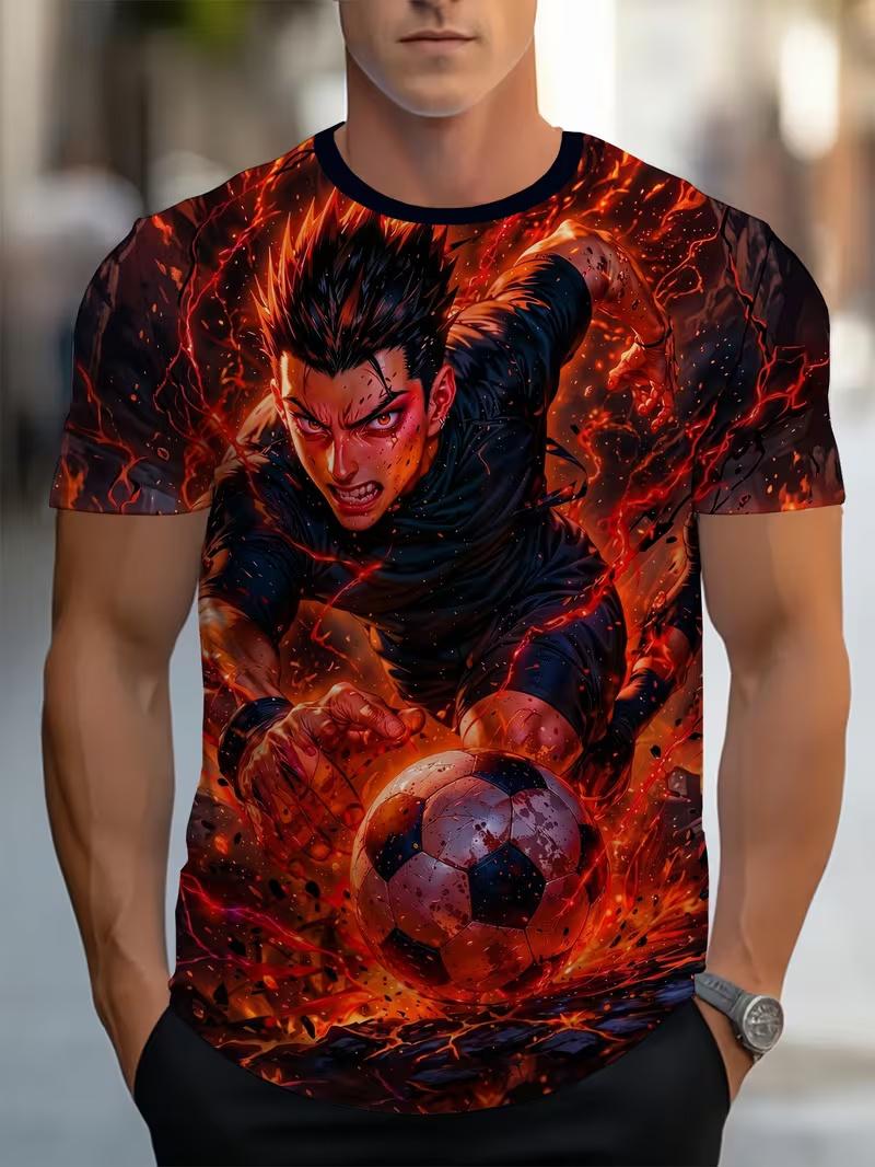 Men s Retro 3D Graphic Print T-Shirt - Perfect for Daily Wear and Vacation S
Men s Retro 3D Graphic Print T-Shirt - Perfect for Daily Wear and Vacation S