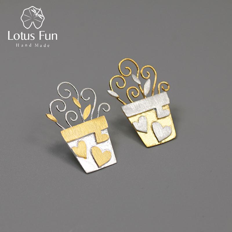 Lotus Fun, прекрасная романтическая брошь в виде цветочного горшка ручной работы, модная вечеринка, простая подарочная брошь для женщин