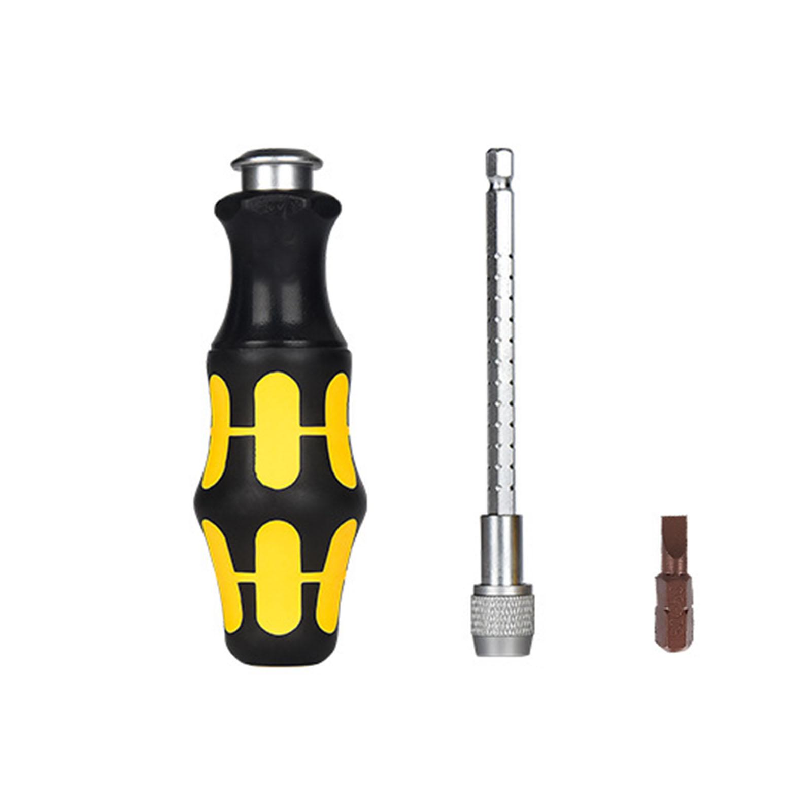 Телескопическая отвертка с храповым механизмом, магнитная отвертка с храповым механизмом, регулируемая длина стержня с 6-ю битами для ремонта
Телескопическая отвертка с храповым механизмом, магнитная отвертка с храповым механизмом, регулируемая длина стержня с 6-ю битами для ремонта