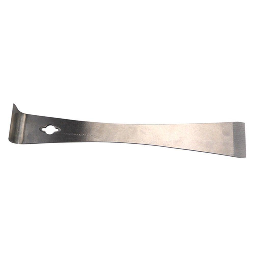 Stainless Steel 7-in-1 Beekeeping Tool: Scraper, Thumb Knife, Flat-Mouth Pry Bar, and Honey Cutter.
Stainless Steel 7-in-1 Beekeeping Tool: Scraper, Thumb Knife, Flat-Mouth Pry Bar, and Honey Cutter.