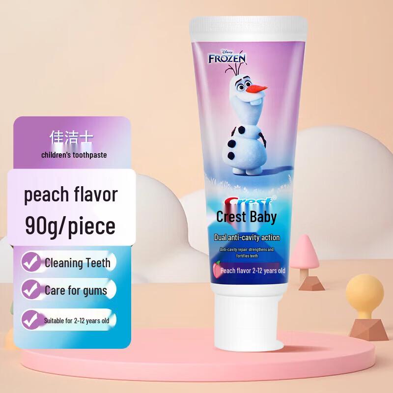 Crest Kids Anti-Cavity Toothpaste - Olaf Edition (3-Pack) 90g x 3 Tubes
Crest Kids Anti-Cavity Toothpaste - Olaf Edition (3-Pack) 90g x 3 Tubes