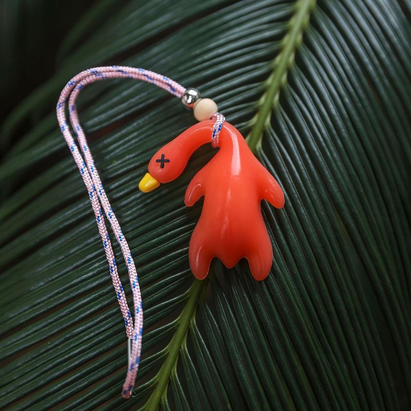 Color Change Duck Car Ornament Roast Duck Pendant Swing Duck Auto Decoration Duck Rear View Mirror Accessories For Car Mirror 1 pcs
Color Change Duck Car Ornament Roast Duck Pendant Swing Duck Auto Decoration Duck Rear View Mirror Accessories For Car Mirror 1 pcs