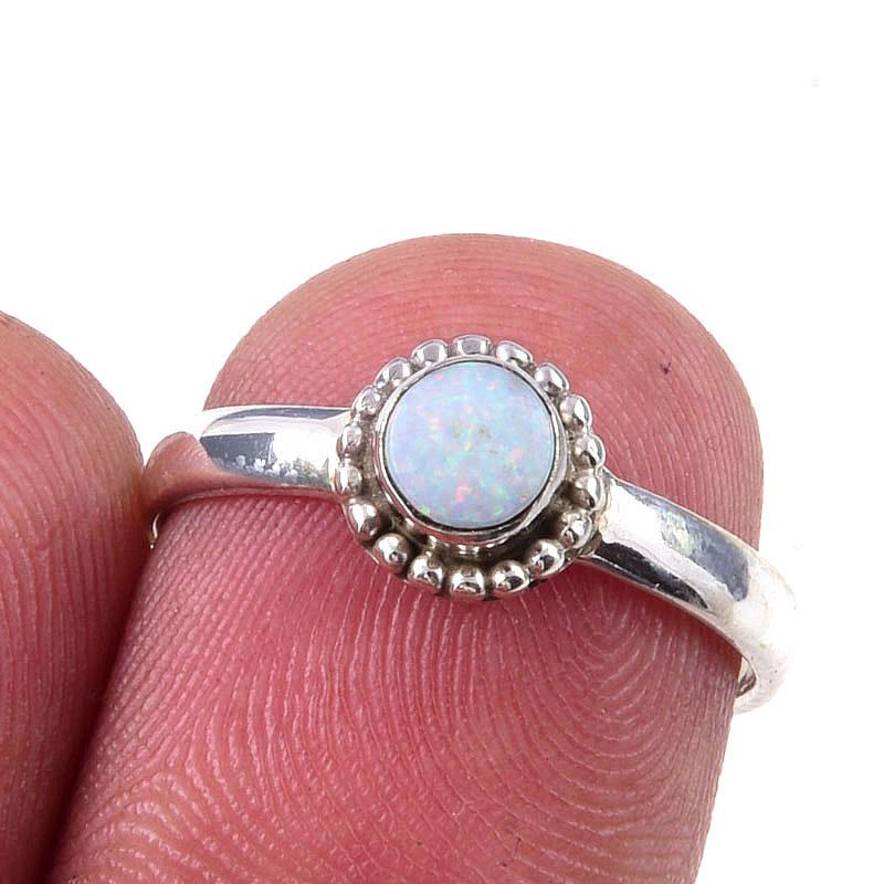 Кольцо из стерлингового серебра 925 пробы с натуральным австралийским опалом S.6 O0c15
Кольцо из стерлингового серебра 925 пробы с натуральным австралийским опалом S.6 O0c15