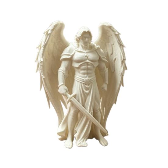 3D Printed Winged Male Angel Statue White Angel Figurine Stable Base Angel Warrior Sculpture for Home Office Desk Shelf Decor Gift Ornament
3D Printed Winged Male Angel Statue White Angel Figurine Stable Base Angel Warrior Sculpture for Home Office Desk Shelf Decor Gift Ornament