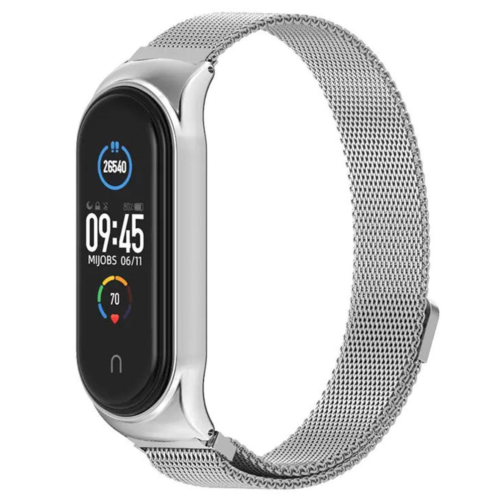 KALEBOL KLB-ML-001 For Xiaomi Mi Band 6/5 Stainless Steel Watch Band Magnetic Milanese Strap Rose Gold
KALEBOL KLB-ML-001 For Xiaomi Mi Band 6/5 Stainless Steel Watch Band Magnetic Milanese Strap Rose Gold