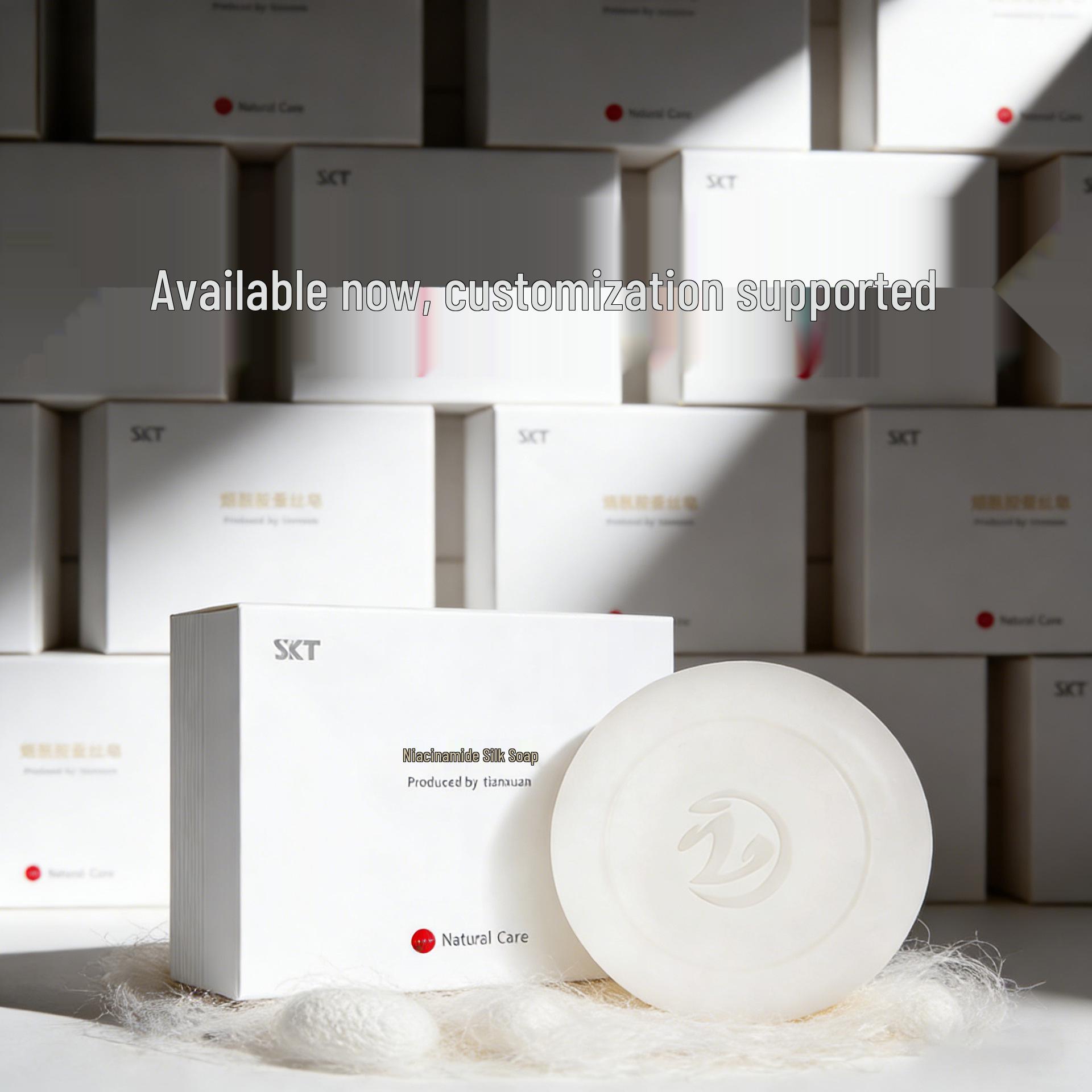 Niacinamide Goat Milk & Sea Salt Handmade Silk Soap - Oil Control Facial Cleanser
Niacinamide Goat Milk & Sea Salt Handmade Silk Soap - Oil Control Facial Cleanser
