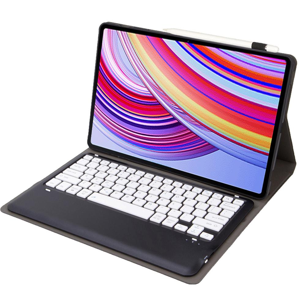 A0N11 For Xiaomi Redmi Pad Pro Leather Tablet Cover with Bluetooth-compatible Keyboard Black
A0N11 For Xiaomi Redmi Pad Pro Leather Tablet Cover with Bluetooth-compatible Keyboard Black