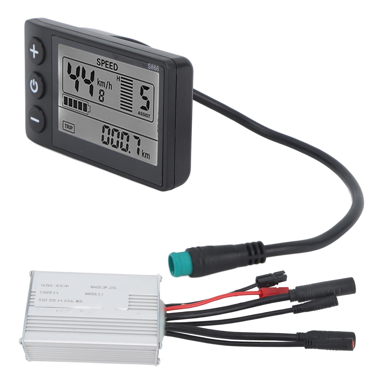 Bike Controller with S866 Panel 36V 48V 17A 250W 350W Motor Controller Metal Shell Waterproof Bike Conversion Kit for
Bike Controller with S866 Panel 36V 48V 17A 250W 350W Motor Controller Metal Shell Waterproof Bike Conversion Kit for