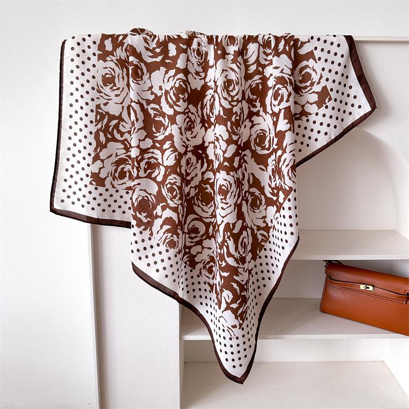 Горошек Камелия 90 искусственный шелк большой квадратный шарф шаль дорожный универсальный напечатанный елочка шарф платок женский 90x90cm
Горошек Камелия 90 искусственный шелк большой квадратный шарф шаль дорожный универсальный напечатанный елочка шарф платок женский 90x90cm