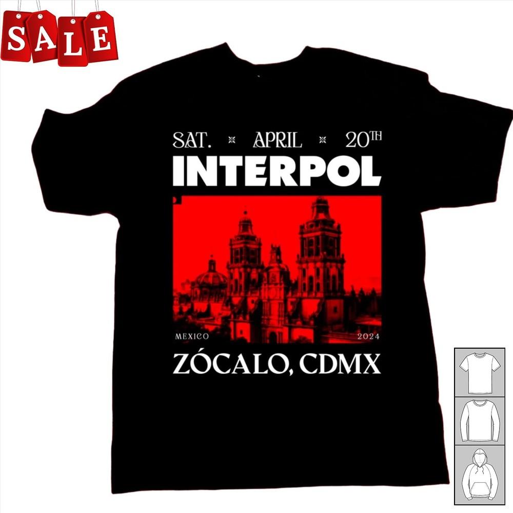 Hot Interpol Mexico Zocalo Cdmx Gift For Fans Unisex S-5XL Shirt JM343 Unisex T-Shirt L
Hot Interpol Mexico Zocalo Cdmx Gift For Fans Unisex S-5XL Shirt JM343 Unisex T-Shirt L