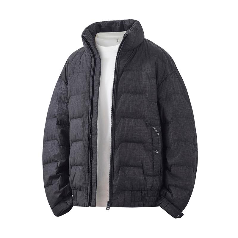 Mu Yuan Men s Winter Plaid Down Jacket: Thickened 90% White Duck Down with Stand Collar 4XL (200-220 kg recommended) чорний
Mu Yuan Men s Winter Plaid Down Jacket: Thickened 90% White Duck Down with Stand Collar 4XL (200-220 kg recommended) чорний
