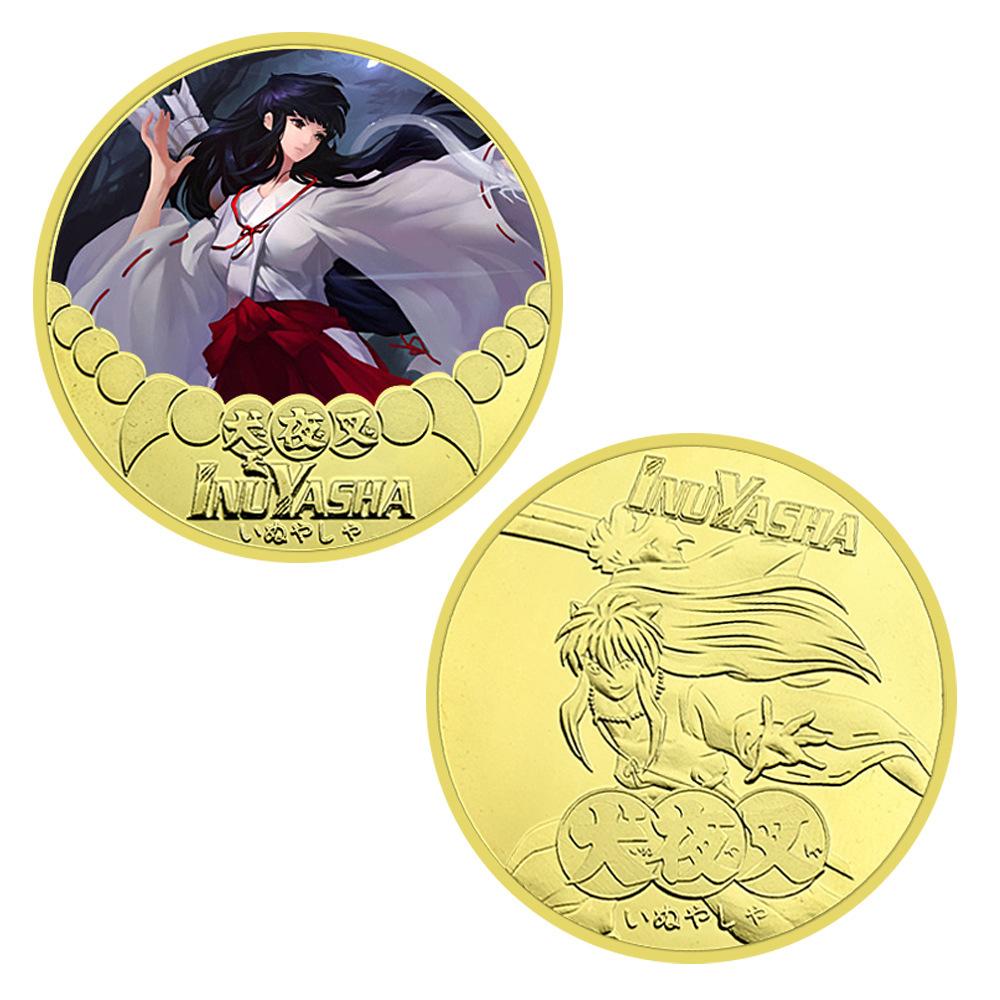 Japanese classic anime manga gold commemorative coin metal badge
Japanese classic anime manga gold commemorative coin metal badge