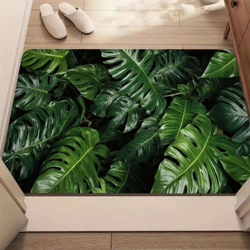 Monstera Leaf Pattern Welcome Doormat Rug Carpet Home Decoration Non Slip Floor Mat Tropical Plant Theme Welcome Mat 40x60cm
Monstera Leaf Pattern Welcome Doormat Rug Carpet Home Decoration Non Slip Floor Mat Tropical Plant Theme Welcome Mat 40x60cm