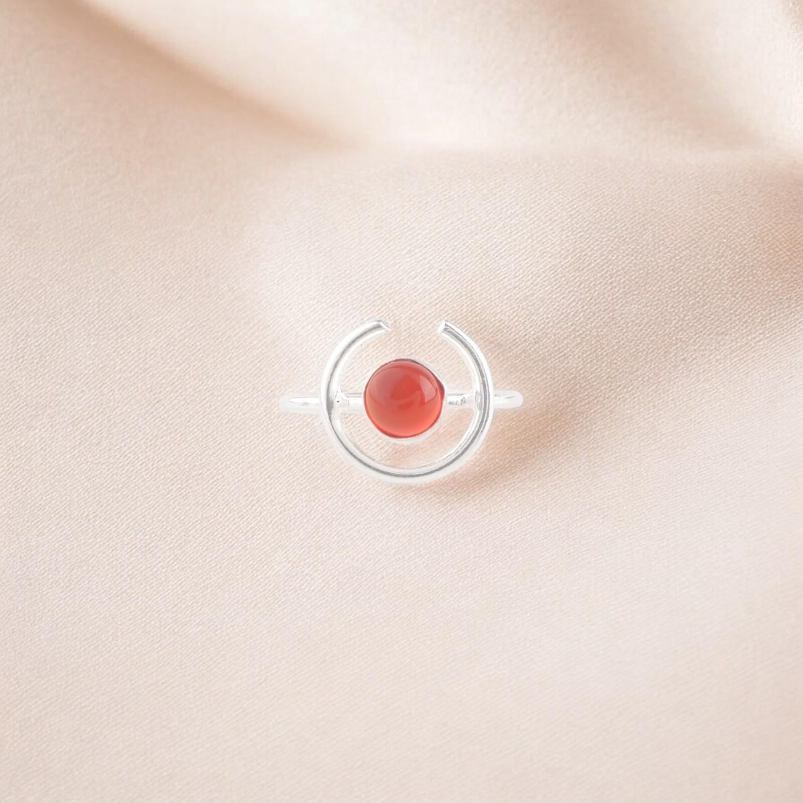 Carnelian Gemstone Ring 925 Sterling Silver Handmade Jewelry For Thanksgiving RR-54-31 13
Carnelian Gemstone Ring 925 Sterling Silver Handmade Jewelry For Thanksgiving RR-54-31 13