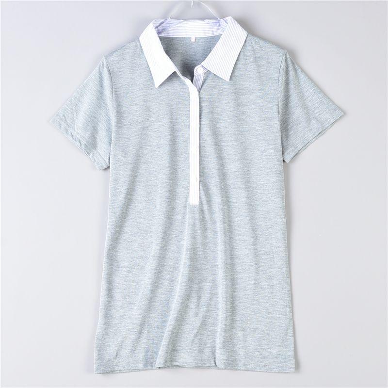 Рубашечный воротник Футболка с коротким рукавом для женщин 9.5 L73595 Прямой крой Однотонная Лоскутная Приталенная Весна Лето Повседневная Легче всего сочетать с топами 1 Gray 1
Рубашечный воротник Футболка с коротким рукавом для женщин 9.5 L73595 Прямой крой Однотонная Лоскутная Приталенная Весна Лето Повседневная Легче всего сочетать с топами 1 Gray 1