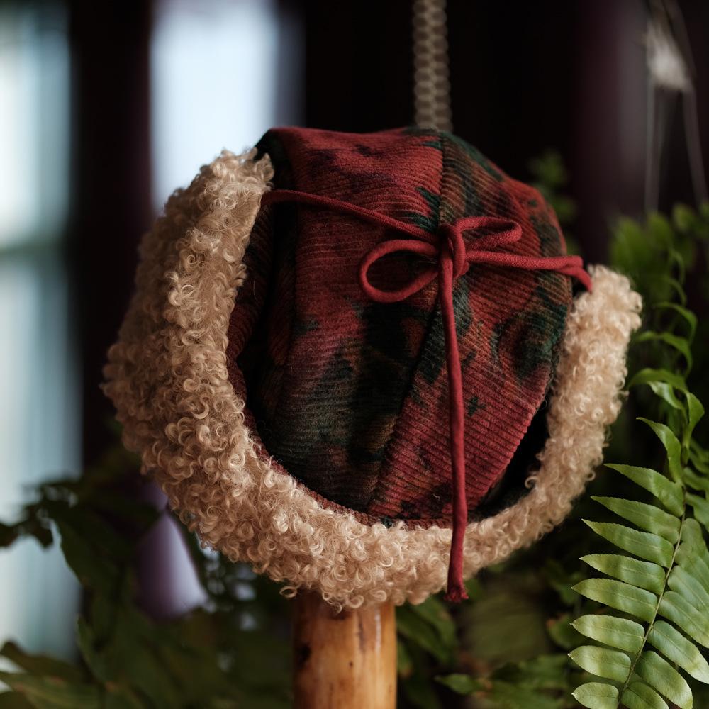 Johnature Women Vintage Corduroy Hat Red Floral Warm Patchwork Wool Winter Bomber Hats червоний
Johnature Women Vintage Corduroy Hat Red Floral Warm Patchwork Wool Winter Bomber Hats червоний