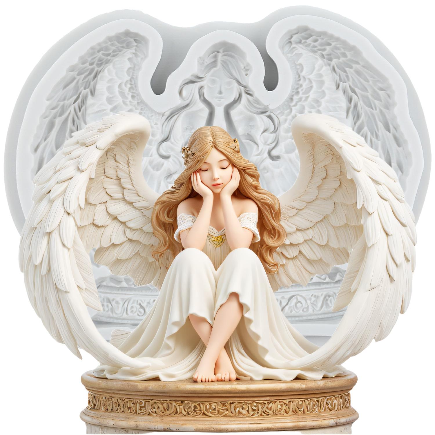 Ангел Силиконовые Формы Ангел Форма для Мастики Инструменты для Украшения Торта Топпер для Кекса Конфета Шоколад Форма для Гампасты серый
Ангел Силиконовые Формы Ангел Форма для Мастики Инструменты для Украшения Торта Топпер для Кекса Конфета Шоколад Форма для Гампасты серый