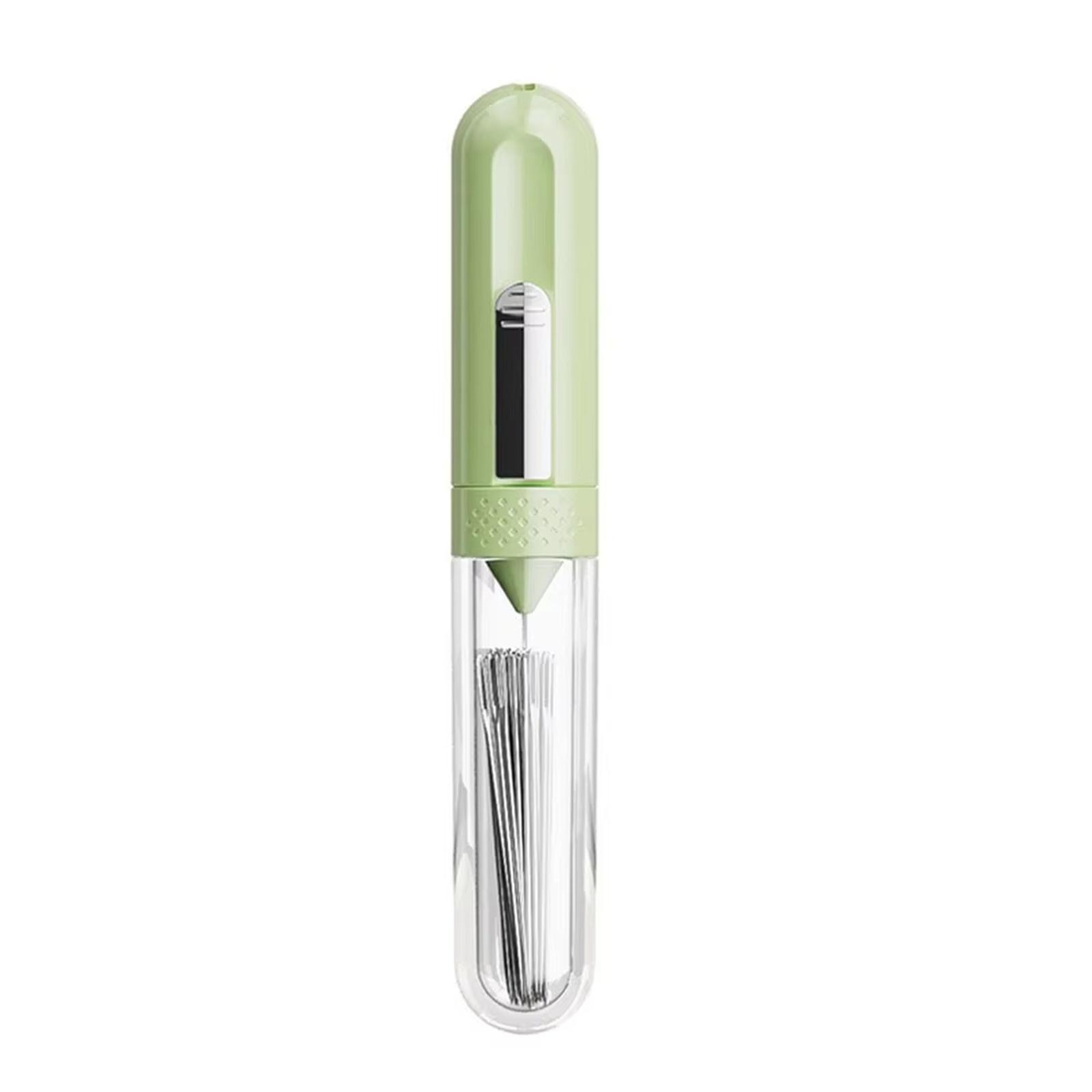 -in-1 Needle Threader Portable Sewing Tool for Elderly one size зелений
-in-1 Needle Threader Portable Sewing Tool for Elderly one size зелений