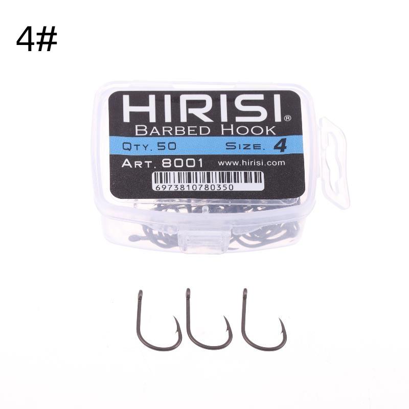 Hirisi 50 шт. Карповые крючки с покрытием PTFE, с ушком, с микробородкой, высокоуглеродистая сталь, 8029, Рыболовные аксессуары, Соединяемая коробка 4
Hirisi 50 шт. Карповые крючки с покрытием PTFE, с ушком, с микробородкой, высокоуглеродистая сталь, 8029, Рыболовные аксессуары, Соединяемая коробка 4