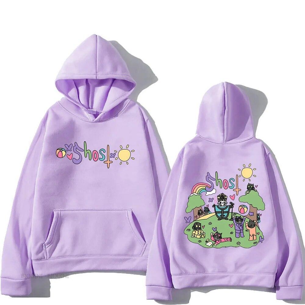 Толстовка с капюшоном Ghost Music Band pria, atasan berkerudung lengan panjang nyaman lembut Streetwear kasual lucu kartun untuk lelaki
Толстовка с капюшоном Ghost Music Band pria, atasan berkerudung lengan panjang nyaman lembut Streetwear kasual lucu kartun untuk lelaki