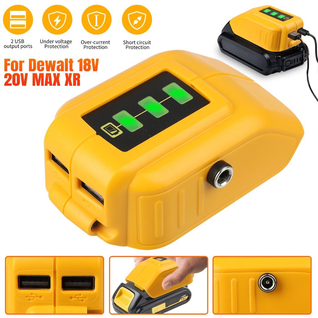 PDTO Dual USB литий-ионный аккумулятор Зарядное устройство для Dewalt 18V 20V MAX XR
PDTO Dual USB литий-ионный аккумулятор Зарядное устройство для Dewalt 18V 20V MAX XR