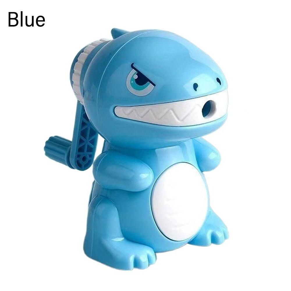 Точилка для карандашей в виде динозавра, антипригарный стержень, автоматически вводится в свинец, механический инструмент с ручным заводом синий
Точилка для карандашей в виде динозавра, антипригарный стержень, автоматически вводится в свинец, механический инструмент с ручным заводом синий