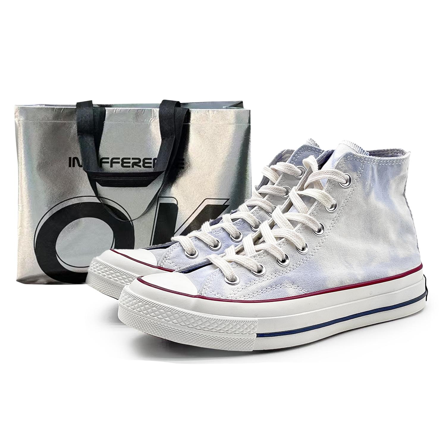 Converse 1970s Chuck Taylor Slip Resistant Abrasion Resistant High top Canvas Shoes Unisex White Blue 162056C(Team486-SBOX) 36.5
Converse 1970s Chuck Taylor Slip Resistant Abrasion Resistant High top Canvas Shoes Unisex White Blue 162056C(Team486-SBOX) 36.5