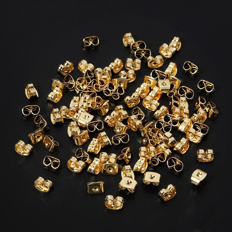 100pcs/Lot High Quality Gold Plated Plug Earring Settings Base Ear Studs Back Stopper Wholesale Suppliers
100pcs/Lot High Quality Gold Plated Plug Earring Settings Base Ear Studs Back Stopper Wholesale Suppliers