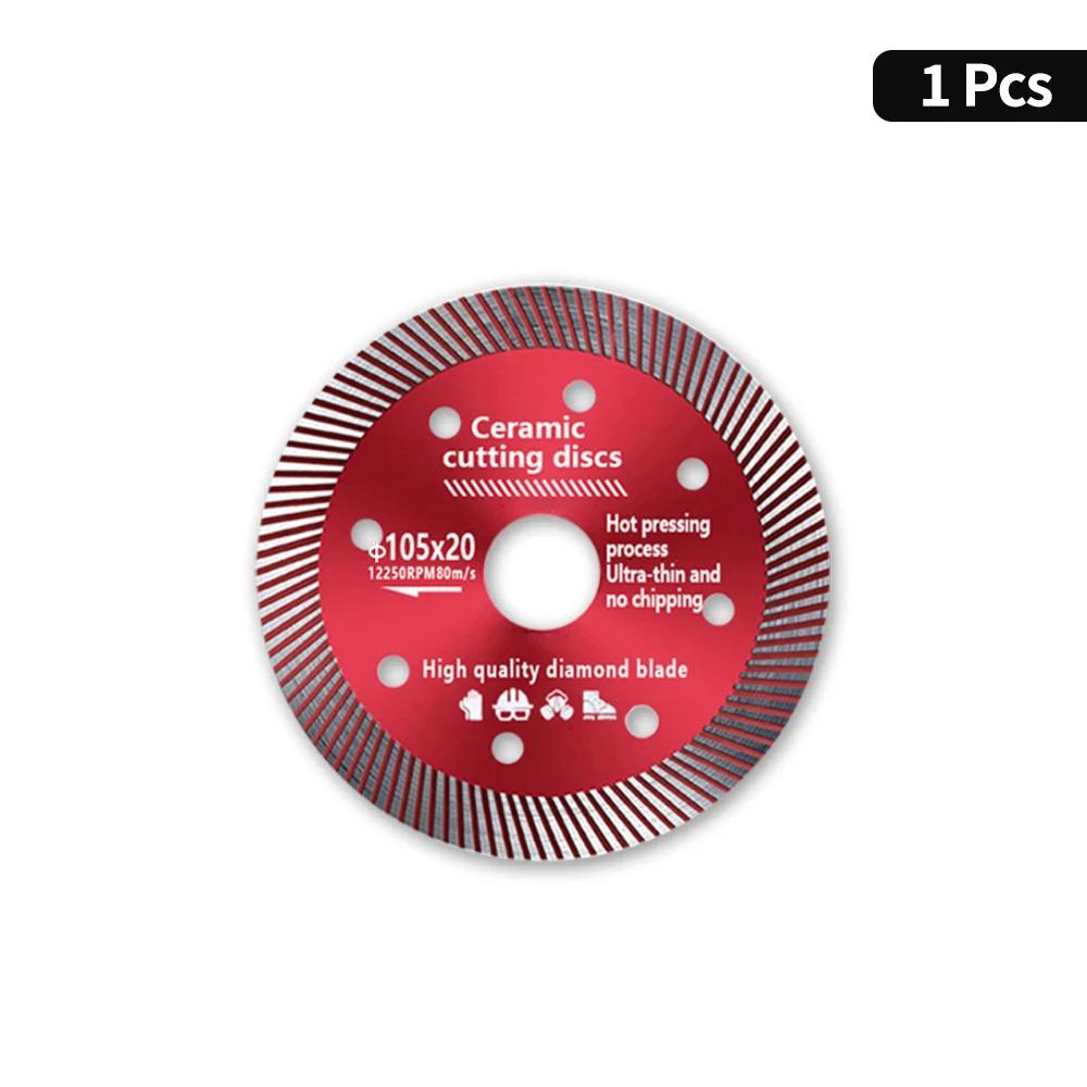 105mm Turbo Diamond Saw Blade for Thin-Cut Porcelain Tile/Granite/Microcrystalline Stone High Efficiency Durable
105mm Turbo Diamond Saw Blade for Thin-Cut Porcelain Tile/Granite/Microcrystalline Stone High Efficiency Durable