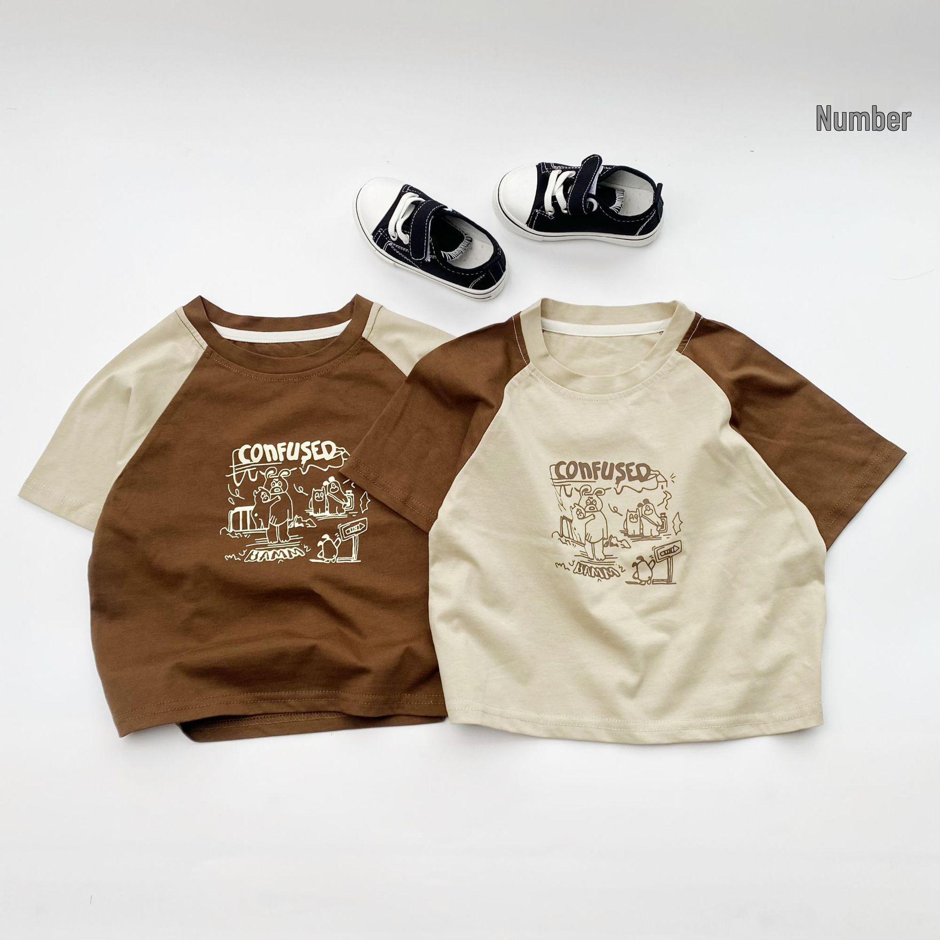 Kids 2024 Cartoon Print Cotton T-Shirt - Summer Trendy Short Sleeve for Boys & Girls 130 cm
Kids 2024 Cartoon Print Cotton T-Shirt - Summer Trendy Short Sleeve for Boys & Girls 130 cm