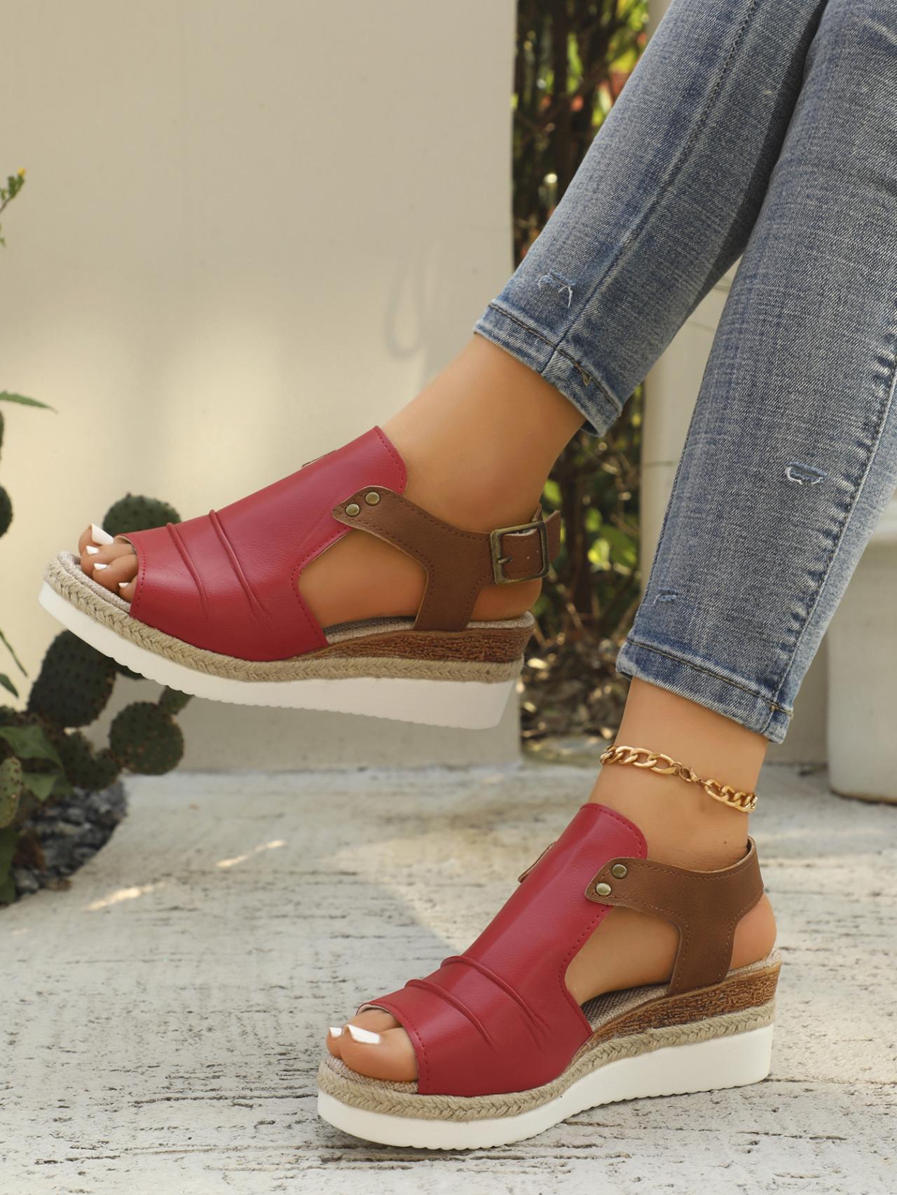 Женские сандалии, легкая обувь на танкетке для женщин, летние сандалии, обувь на платформе с каблуком, Sandalias Mujer, повседневная летняя обувь 36
Женские сандалии, легкая обувь на танкетке для женщин, летние сандалии, обувь на платформе с каблуком, Sandalias Mujer, повседневная летняя обувь 36