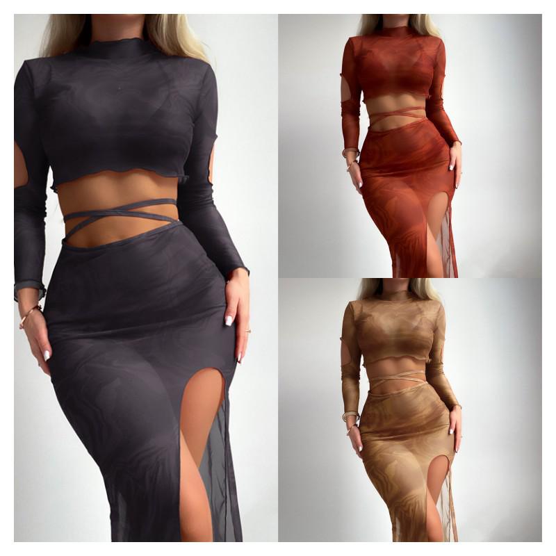 2023 European & American Split Bikini Swimsuit Set with Skirted Long-Sleeve Top XL небо синє кольору
2023 European & American Split Bikini Swimsuit Set with Skirted Long-Sleeve Top XL небо синє кольору